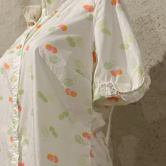 Vintage Y2K Tommy Hilfiger Coastal Grandma Top | Cottagecore Shirt | Size M - Picture 3 of 5